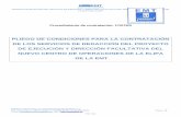 PLIEGO DE CONDICIONES GENERALES - EMT Madrid Pliego-web.pdf · 2017-07-07 · Las características técnicas de los servicios que se contratan se especifican en el Pliego de Condiciones