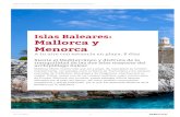 Islas Baleares: Mallorca y Menorcacdn.logitravel.com/contenidosShared/pdfcircuits/ES/logi...A la hora programada, traslado al aeropuerto de Menorca para regresar a la ciudad de origen.