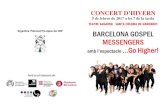 Organitza: Patronat Pro-Aplec del CEP BARCELONA GOSPEL …puigcastellar.cat/documents/Sardanes/Programa_concert... · 2017-01-20 · expressivitat i la intensa formació musical de