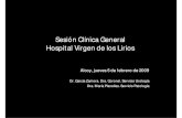 Sesión Clínica General Hospital Virgen de los Liriosalcoy.san.gva.es › cas › hospital › sesclin › Pecoma urotelial.pdf · 2009-02-13 · •Tumor primario –Carcinoma urotelial