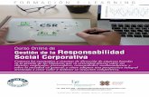 Gestión de la Responsabilidad Social Corporativa...Gestión de la Responsabilidad Social Corporativa En los últimos años se ha intensificado la importancia del papel de la empresa