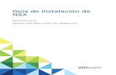 Guía de instalación de NSX - VMware NSX Data …Servicio de red de Capa 2, Capa 3, Capas 4-7 Plataforma de virtualización de red Carga de trabajo Carga de trabajo Red virtual Red