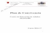 Plan de Convivencia · 2019-03-26 · Murcia, en concreto el Decreto nº 16/2016, de 9 de marzo, por el que se establecen las normas de convivencia en los centros docentes no universitarios
