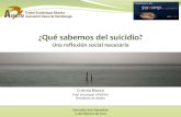 Euskal Suizidologia Elkartea Asociación Vasca de Suicidología · Hay otro aspecto…que añade al proceso de duelo por suicidio un mayor dolor. El estigma de vergüenza, de baldón,