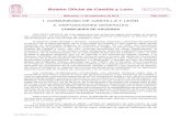 I. COMUNIDAD DE CASTILLA Y LEÓN · Boletín Oﬁcial de Castilla y León Núm. 175 Miércoles, 11 de septiembre de 2013 Pág. 61945 La disposición adicional primera se refiere al