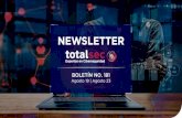 NEWSLETTER - totalsec.com.mx€¦ · NEWSLETTER BOLETÍN No. 181 | AGO 19 - AGO 23. Created Date: 8/23/2019 12:32:20 PM ...