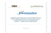 SENASBA – SENASBA€¦ · 3 base legal de elaboraciÓn del anteproyecto poa - presupuesto 2019 4 metodología de elaboraciÓn del poa - anteproyecto presupuesto 2019 5 formulaciÓn