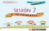 Sesión 2 - 3 Pri - MINEDU€¦ · 2 10 Sesión Ministerio de Educación Unidad 2 - Educación ˜sica 6.° de primaria Pueden iniciar el salto de la cuerda de manera indivi-dual,