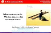 Presentación de PowerPoint...Modelo de la Revolución Mexicana Modelo Neoliberal Desarrollo Estabilizador Crecimiento promedio 6.2 % Crecimiento promedio 2.3 % Nacionalismo Populismo