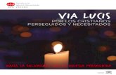 Via Lucis - Diócesis de Salamanca · 2020-04-14 · Hacia la salvación, con la Iglesia perseguida Via Lucis POR LOS CRISTIANOS PERSEGUIDOS Y NECESITADOS. Jaime Noguera Tejedor,
