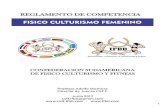 REGLAMENTO DE COMPETENCIA - IFBB ArgentinaFISICO CULTURISMO FEMENINO Divisiones División única 2.1 Eliminatorias Esta fase de competencia se realiza cuando el número de participantes