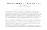 SEMINARIO EVANGELICO YAVE - casaderestauracionrd.org · seminario evangelico yave