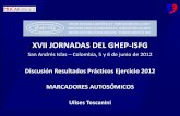 GHEP-ISFG Grupo de Habla Española y Portuguesa …...laboratorios y una concordancia de resultados al menos de un 70% de los participantes, siempre que en los restantes no haya un