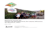 Memòria anual del Centre de Recuperació de Fauna Silvestre de … · 2018-05-29 · Memòria anual del Centre de Recuperació de Fauna Silvestre de Menorca 2017 gener, 2018 1. Introducció