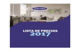 UNIDAD HOTELERA (PTAC) - EFICIENCIA ESTÁNDARcsci.com.mx › catalogo-carrier.pdf · 2018-02-21 · UNIDAD HOTELERA (PTAC) - EFICIENCIA ESTÁNDAR Lista de Precios 2017 Características: