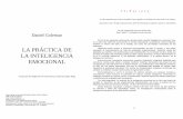 Goleman, Daniel - La inteligencia Emocional en la Practica Practica de la inteligencia... · 2004-08-28 · Daniel Goleman LA PRÁCTICA DE LA INTELIGENCIA EMOCIONAL Traducción del