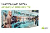 Aeropuerto JT Barcelona-El Prat - Web Oficial - Aena.es T1 Shopping Center.pdf · 2020-01-28 · Conferencia de marcas Aeropuerto JT Barcelona-El Prat . Índice 1. El Aeropuerto en