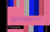 I Congreso Internacional sobre Gestión del Pluralismo Religiosoobservatorioreligion.es/upload/67/57/I_Congreso_Internac... · 2014-09-30 · 5 pROgRAMA pROgRAMA pROgRAMA pROgRAMA