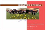 BOLETÍN OFICIAL - Escuela de Tenis Alcalá · Boletín nº 2 03/12/2018 BOLETÍN OFICIAL . Índice Nuestros jugadores Especial Agradecimiento a, Boletín 2. Noviembre 2018 Noticias