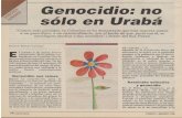 articulo0601genocidio - CINEP · En informe publicado por El Espec- tador el domingo 6 de marzo, voceros de Sintagro denunciaron cómo días antes del espantoso genocidio de Currulao,