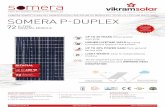 SOMERA VSMDT.72.AAA.05 | MONOCRYSTALLINE SOLAR PV … · sales@vikramsolar.com THE DATASHEET IS APPLICABLE FOR: SOMERA VSMDT.72.AAA.05 (AAA=375-400) CAUTION: READ SAFETY AND INSTALLATION