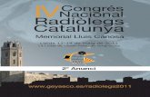 2º Anunci - academia.cat€¦ · 11:30 – 12:30 Del Genoma a la Anatomia: imatge del càncer Dr. Roberto García Figueiras 12:40 – 13:30 Comunicacions Orals Comunicacions Orals