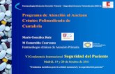Programa de Atención al Anciano Crónico Polimedicado - Seguridad del Paciente · 2011-11-08 · Programa de Atención al Anciano Crónico Polimedicado de Cantabria . Mario González