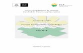 Autoevaluación Carrera de Ingeniería Agronómica Año 2014alumnos/wp-content/uploads/... · Autoevaluación Carrera de Ingeniería Agronómica Año 2014 Córdoba-Argentina . Autoridades