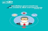 Medidas preventivas en contra del coronavirus › portal › Portals › 0 › PDF › medidas... · 2020-02-28 · Solicitar cita médica con la EPS, asistir y pedir el concepto