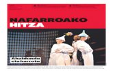 NAFARROAKO HITZA - Berria · 2019-05-17 · buelta eman». 1993. urtetik 1993. urtean ospatu zu-ten lehendabiziko aldiz harrotasun eroaren egu-na, Kanadako Ontarion. «AEBetan ere,