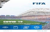 VERSIÓN 1.0 ABRIL DE 2020 - FIFA - FIFA.com › image › upload › hl9n5gssqsgj7iwrjwb9.pdf · Como es lógico, esto ha generado diferentes cuestiones jurídicas para las federaciones