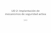 UD 2: Implantación de mecanismos de seguridad activa · 2014-10-06 · •Ataques y contramedidas en sistemas personales: - Clasificación de los ataques en sistemas personales.