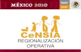 REGIONALIZACIÓN OPERATIVA - Gob · Regionalización operativa en el grupo < de ocho años de edad, por institución y entidad federativa, México 2011. Distribución de la población