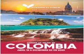 COLOMBIA...Caño Cristales Cartagena 655.000 $ PRECIO POR PERSONA DESDE PORCIÓN TERRESTRE EN HABITACIÓN TRIPLE • Traslado aeropuerto - hotel - aeropuerto en servicio compartido.