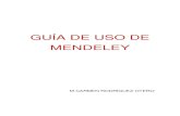 GUÍA DE USO DE MENDELEY - Universidad de Burgos · Página 9 de 52 4. AÑADIR REFERENCIAS Mendeley dispone de diferentes opciones para añadir referencias: Manualmente Añadiendo