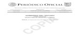 PERIÓDICO OFICIAL - Gobierno del Estado de Tamaulipas · Constitución Política del Estado de Tamaulipas Decreto XXVII-Legislatura del 27 de enero de 1921 Periódico Oﬁcial P.O.