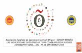 Asociación Española de Denominaciones de Origen - ORIGEN ... OE Lim… · comporte publicidad, sólo puede hacer referencia al Consejo Regulador de que se trate. Una D.O. cada vez
