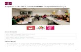 Equip ICE de Comunitats d'aprenentatge · Equip ICE de Comunitats d'aprenentatge € €€€ € Coordinació Nom: Helena Tamames (Escola Pardinyes) Email: helenata31@hotmail.com
