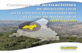 COMUNIDAD DE MADRID - Adesgam · ARACOVE: “Valorización de los productos locales”,“Mejora de la calidad de vida en las zonas rurales” y “Valorización de los recursos naturales