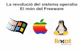 La revolució del sistema operatiu El món del Freewarelinkat.xtec.cat/portal/file.php?file=public/noticies/TR/...Sistema operatiu desenvolupat per GNU pensat com a alternativa lliure