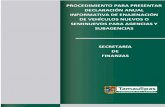 PROCEDIMIENTO PARA PRESENTAR DECLARACIÓN ANUAL …finanzas.tamaulipas.gob.mx/uploads/2016/09/... · Procedimiento para presentar Declaración Anual Informativa de Enajenación de