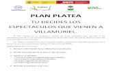 PLAN PLATEA encuesta - Villamuriel de Cerratovillamurieldecerrato.es/files/2014/01/PLAN-PLATEA-WEB.pdf · 2014-01-22 · El Plan Platea es un programa estatal de artes escénicas