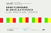 GLOBAL ENTREPRENEURSHIP MONITOR INFORME EJECUTIVO … · GLOBAL ENTREPRENEURSHIP MONITOR: INFORME LA RIOJA 2017 3 Presentación de la Consejera de Desarrollo Económico e Innovación
