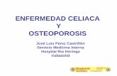 ENFERMEDAD CELIACA Y OSTEOPOROSIS - fesemi.org...Enfermedad Celiaca CONCLUSIONES: 1. No hay suficientes evidencias que muestren una mayor incidencia de osteoporosis, con criterios