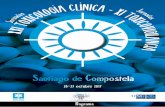 Santiago de Compostela - Proyectos y personas › wp-content › uploads › ... · Picaduras de medusas. Santiago Nogué Xarau. Hospital Clínic. Barcelona SESION COMUNICACIONES