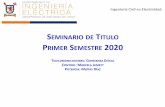 SEMINARIO DE T · SEMINARIO TITULACIÓNSEMESTRE1-2020 #6 Descripción de la Asignatura Programa. SEMINARIO TITULACIÓNSEMESTRE1-2020 #7 UNIDAD TÍTULO Nº DE HORAS PEDAGÓGICAS 1