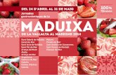 Jornades gastronòmiques de la MADUIXA - Maresme › ARXIUS › 2014 › PROMOECO › PRODUC… · 2014-04-24 · tradicions de les festes populars i el verd de tres parcs naturals.