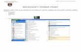 MICROSOFT POWER POINT - Geocities.ws · Microsoft Power Point es un Software de animación, que permite visualizar de forma gráfica nuestros trabajos, transformándose en una herramienta