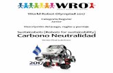 V T U...World Robot Olympiad y el logotipo de WRO logo son marcas registradas de World Robot Olympiad Association Ltd.posición vertical y con l a base t ot al ment e dent ro del área