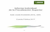 Informe Individual de la Fiscalización Superior III/… · 463 SAN JUAN EVANGELISTA, VER. INFORME INDIVIDUAL CUENTA PÚBLICA 2017 Constitución Política del Estado de Veracruz de